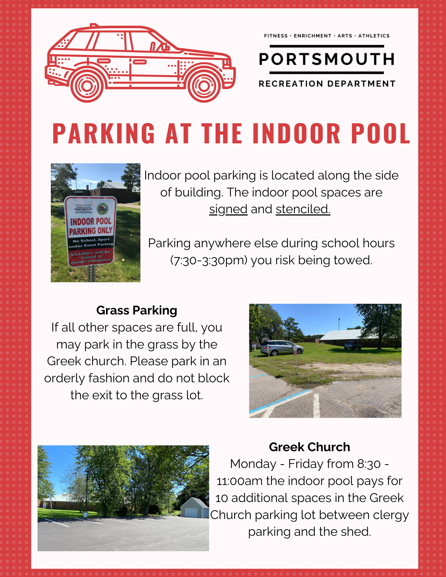 Parking information